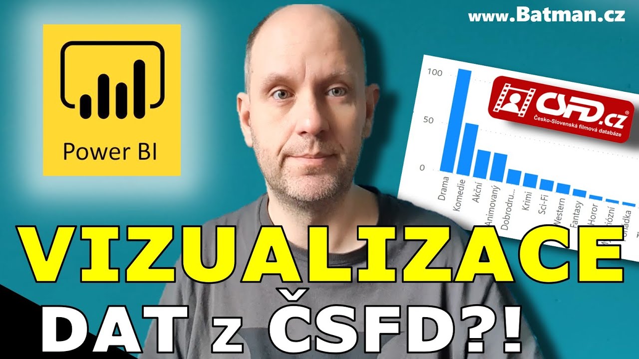 Power BI - Vizualizace dat z ČSFD?