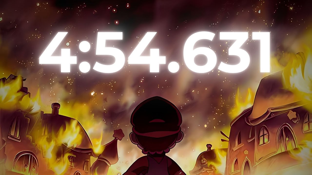 L'HISTOIRE du SPEEDRUN Le Plus COURT de MARIO