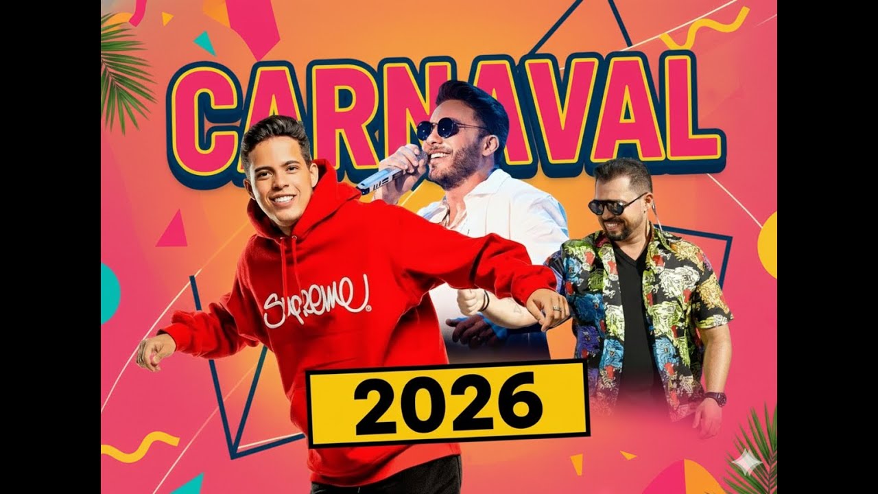 CARNAVAL 2026 🎭 - As Melhores Músicas para Tocar no Paredão! (Repertório Atualizado)