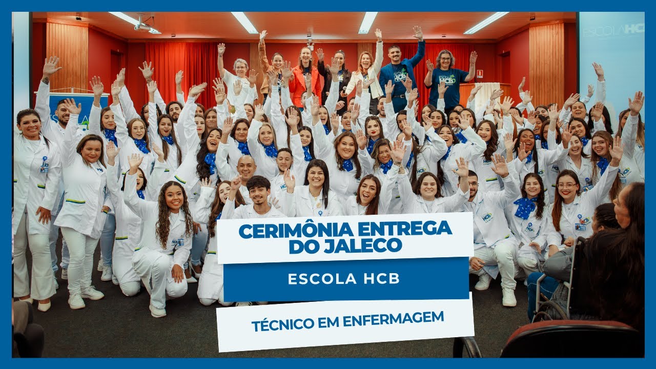 Cerimônia Entrega do Jaleco HCB Técnico em Enfermagem 2025