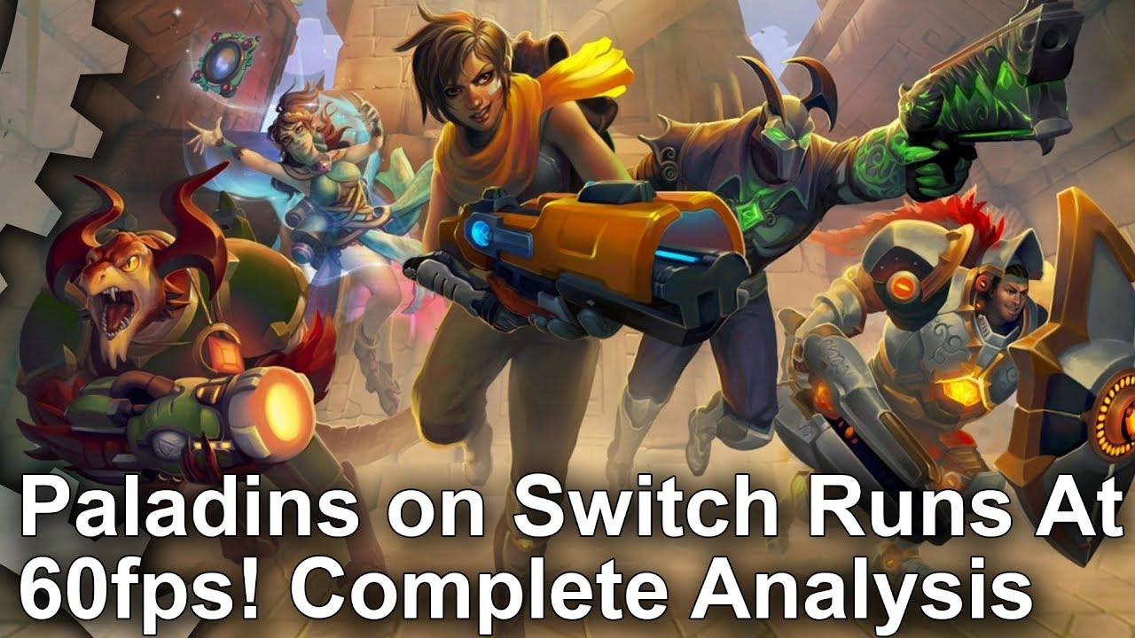 Paladins on Switch runs at 60fps! Complete Analysis + Xbox One X Graphics Comparison