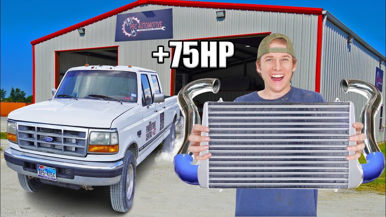Я оснастил свой двигатель Powerstroke объемом 7,3 л без промежуточного охлаждения