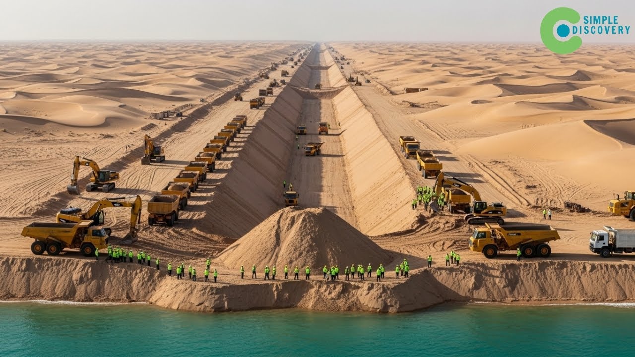 Israel BUILDS A SEAPORT IN THE MIDDLE OF THE DESERT -CRAZY IDEA But The Result Will CHANGE THE WORLD