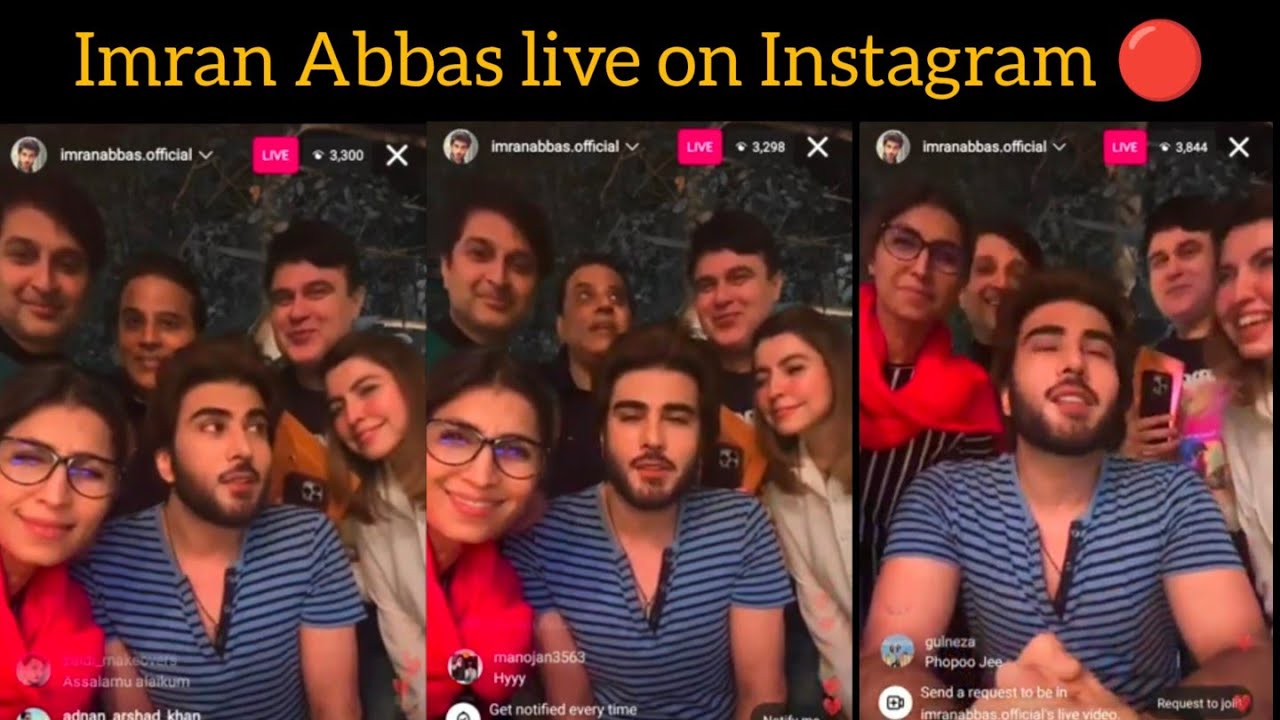 Imran Abbas live on Instagram 🔴 29 May 2023