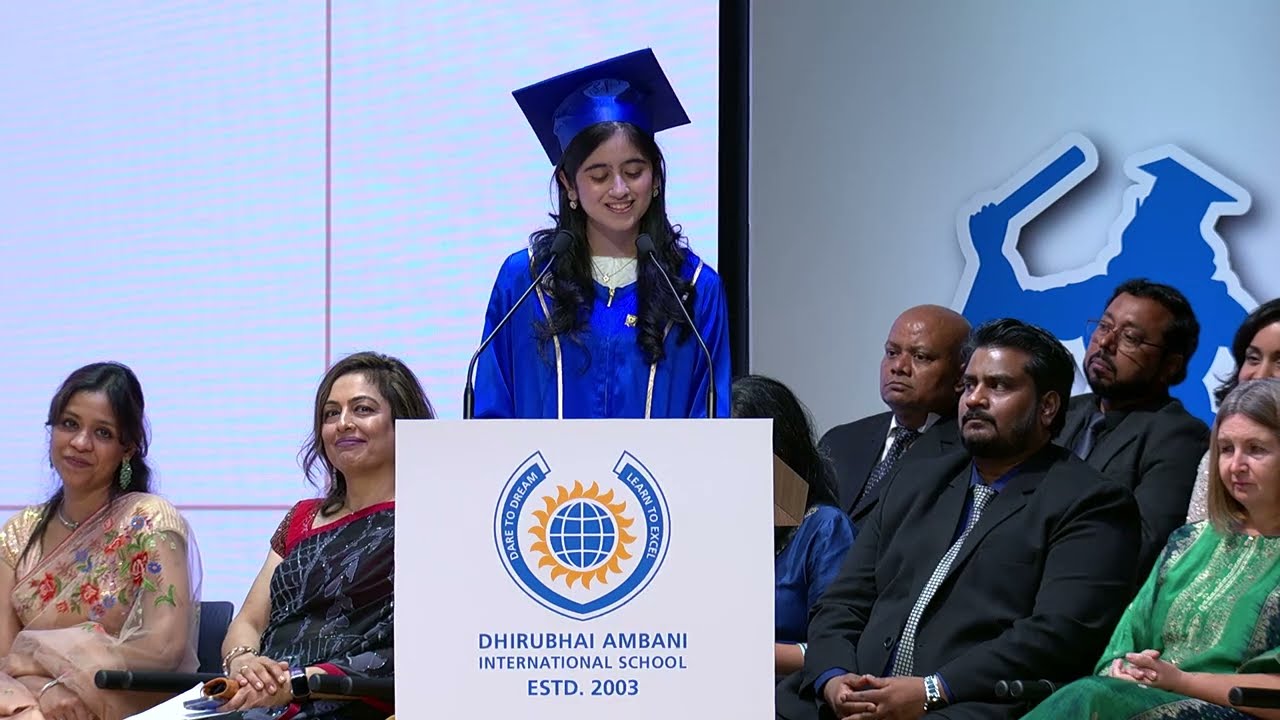 DAIS Graduation 2025 | Avantika Kampani | Head Girl Speech