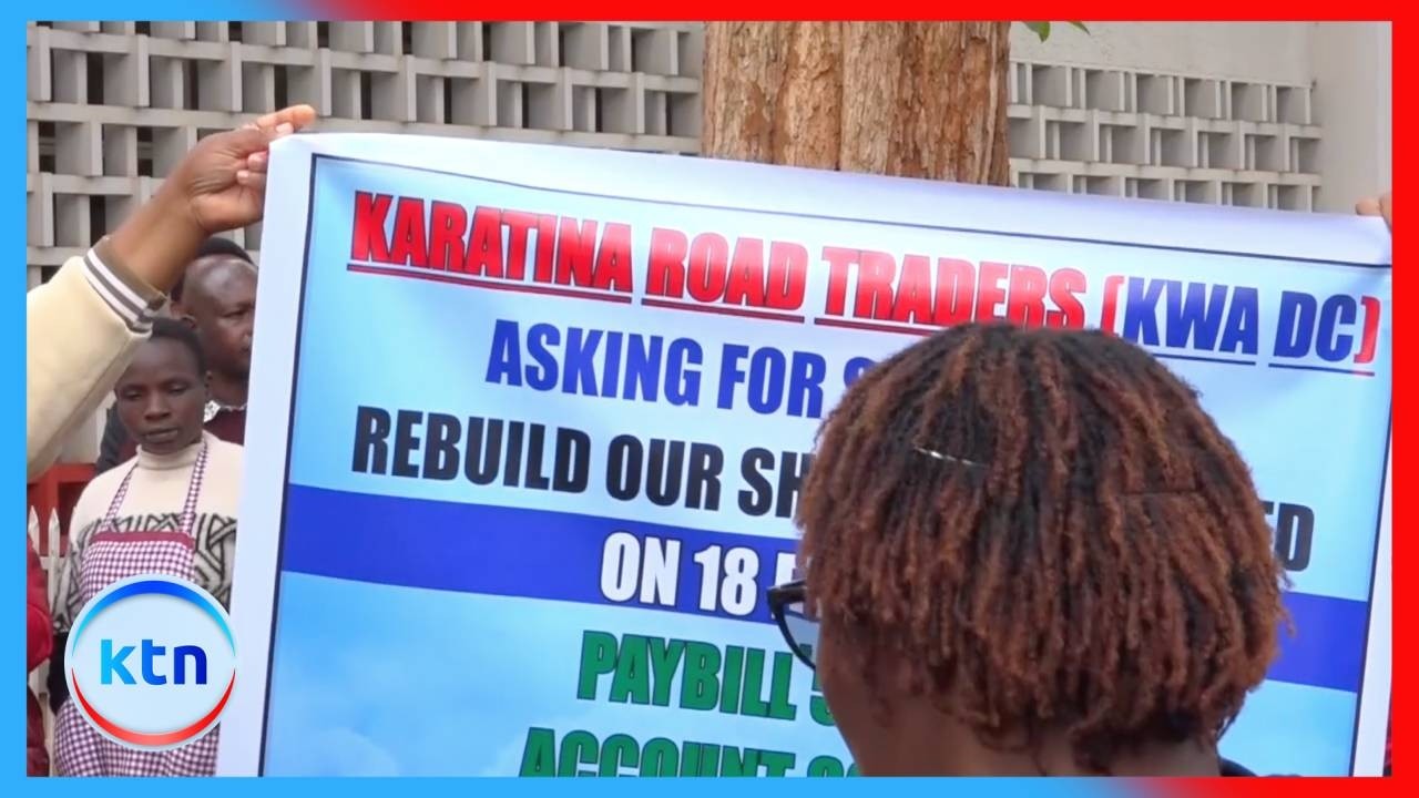 Traders protest harassment by County askaris in Thika