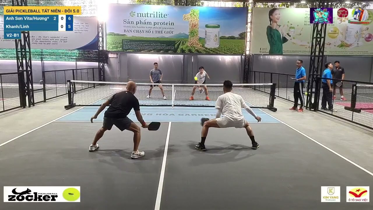 Giải Pickleball Tất Niên - Đôi 5.0V2-B1