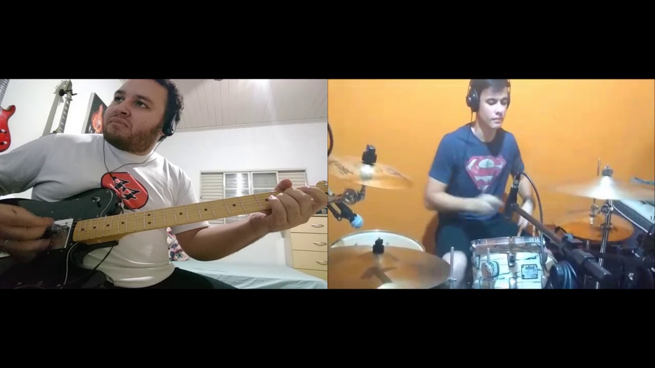 Learn To Fly - Foo Fighters (Guitar e Drum covers) by Cleiton Bezinho e Igor Junho