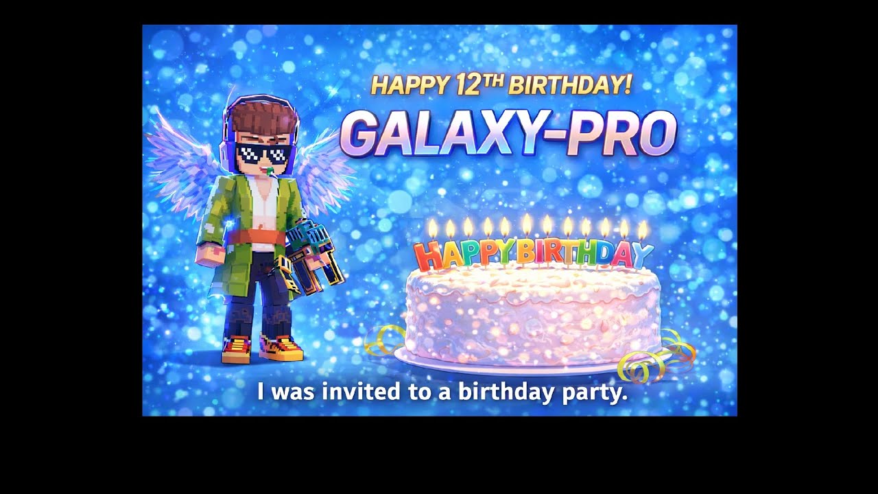 I was invited to a birthday party! 😊 🎂GALAXY-PRO'S BIRTHDAYPARTY🎂 お誕生日会に行ってきました😊