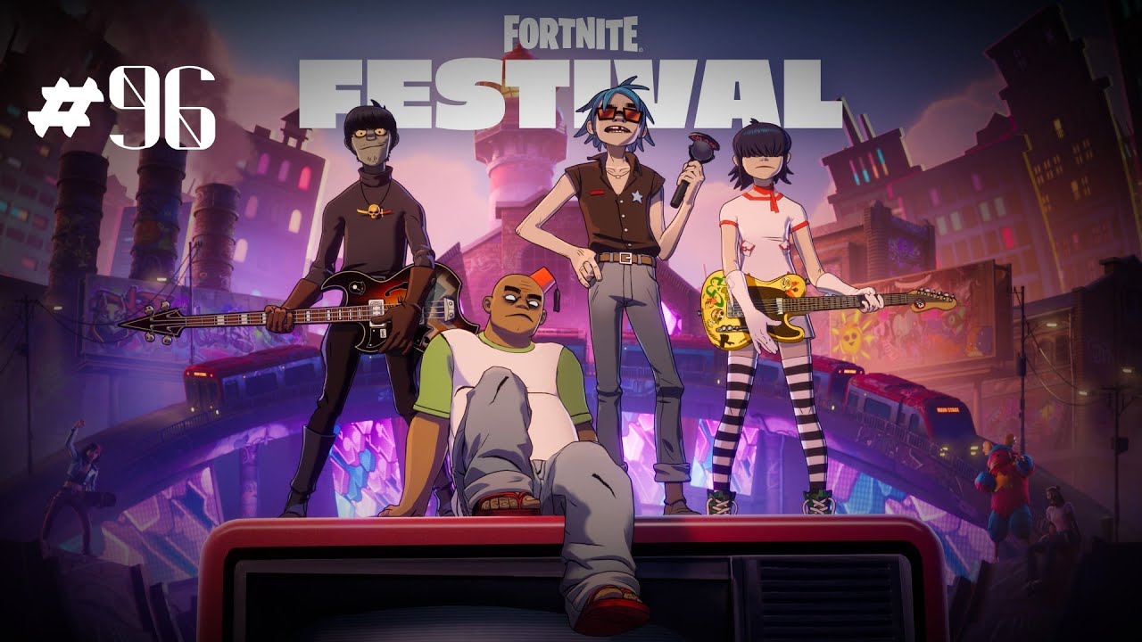 Fortnite Festival - Gameplay no PC: Gorillaz - Clint Eastwood