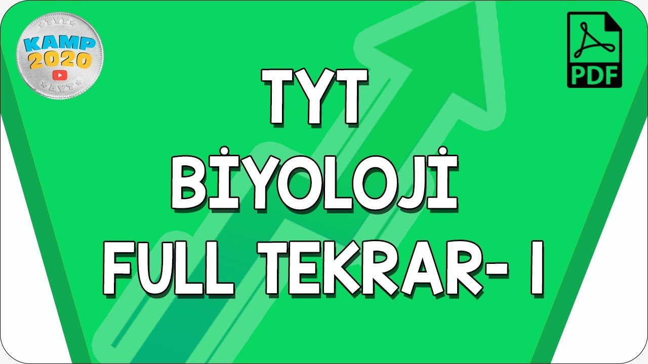 TYT Biyoloji Full Tekrar- 1 | Yükseliş Kampı 2020