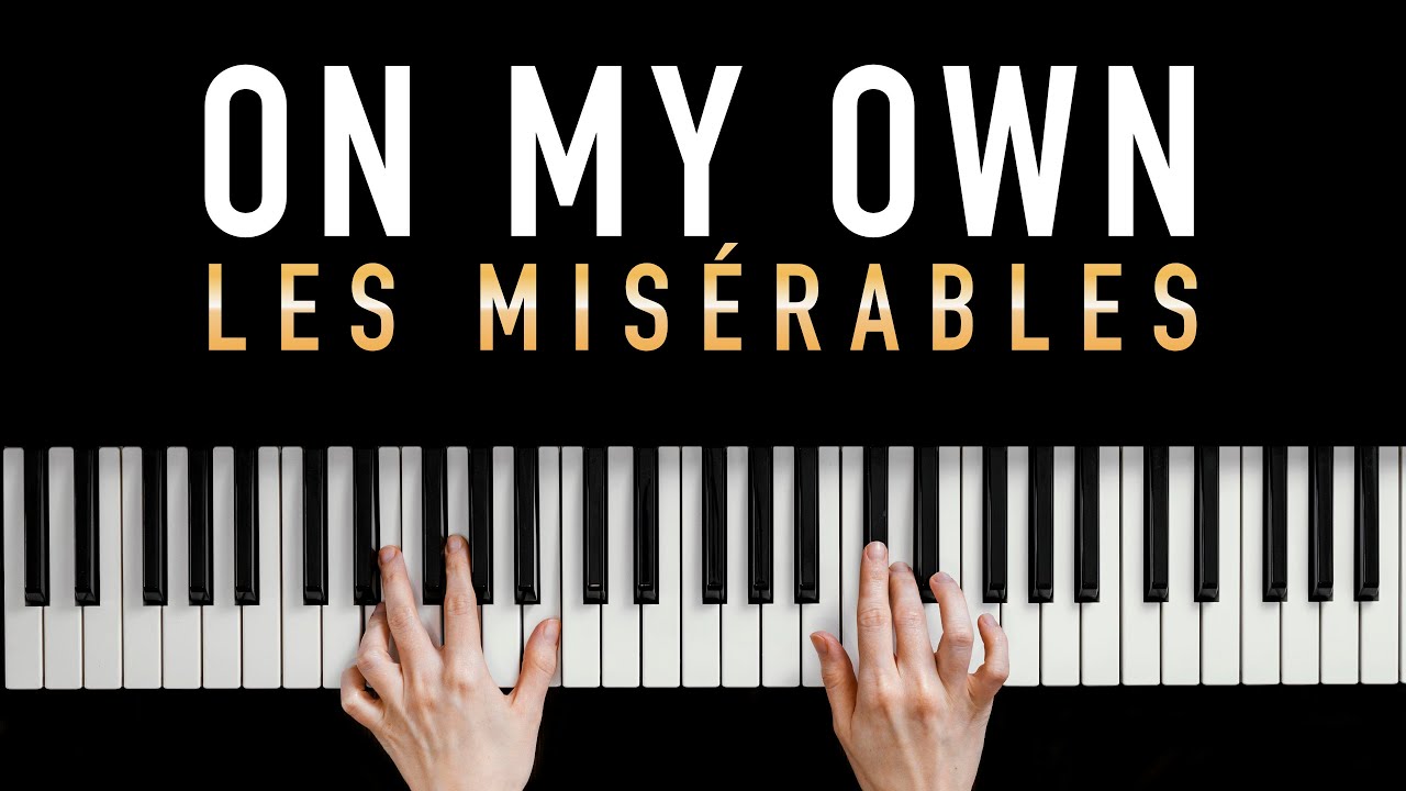 Les Misérables - On My Own - Piano Tutorial - Emotional #trending #musical #lesmiserables #emotional