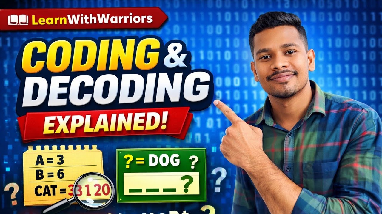 Coading decoading all exam by rahul soni ( Learnwithwarriors)