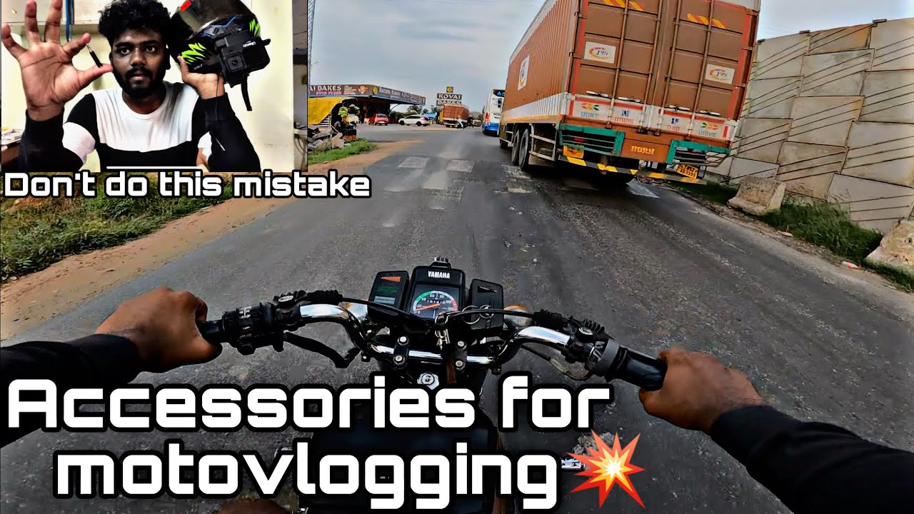 Accessories for motovlogging💥 | Tamil | cost 10,000 ? 😮| vlogwithsuri | Full setup for motovlogging🔥