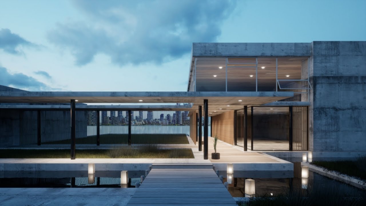 Creating a Night Render in Twinmotion 2022 - Path Tracing