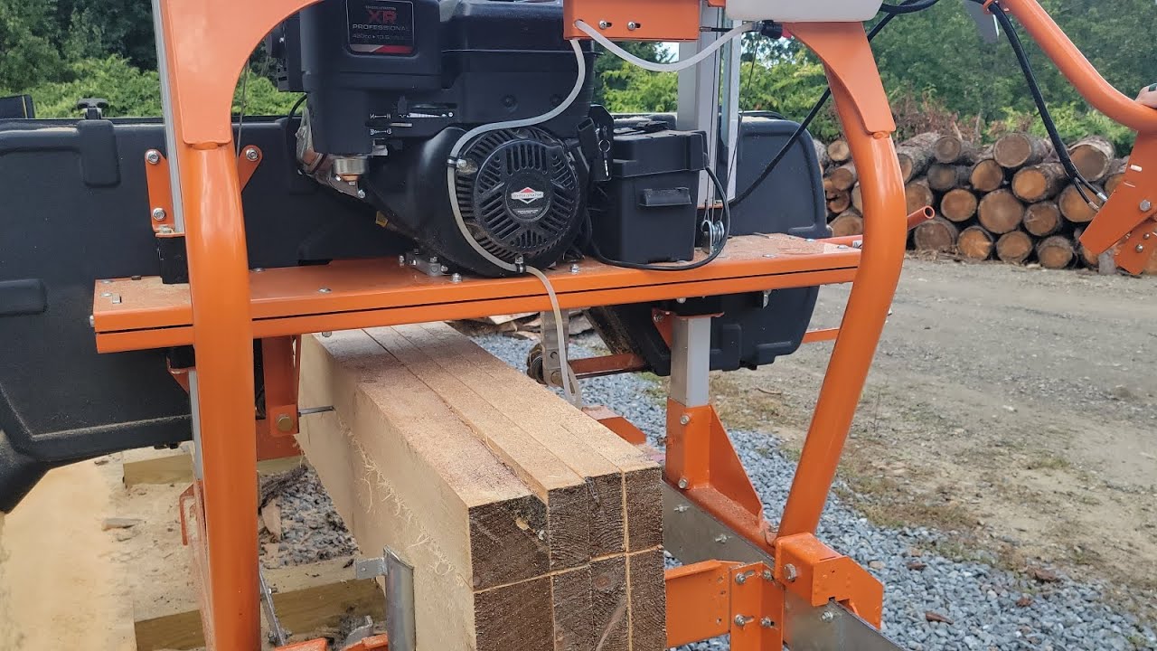 Making Lumber for Projects Around the Homestead (LM30 Norwood Sawmill)