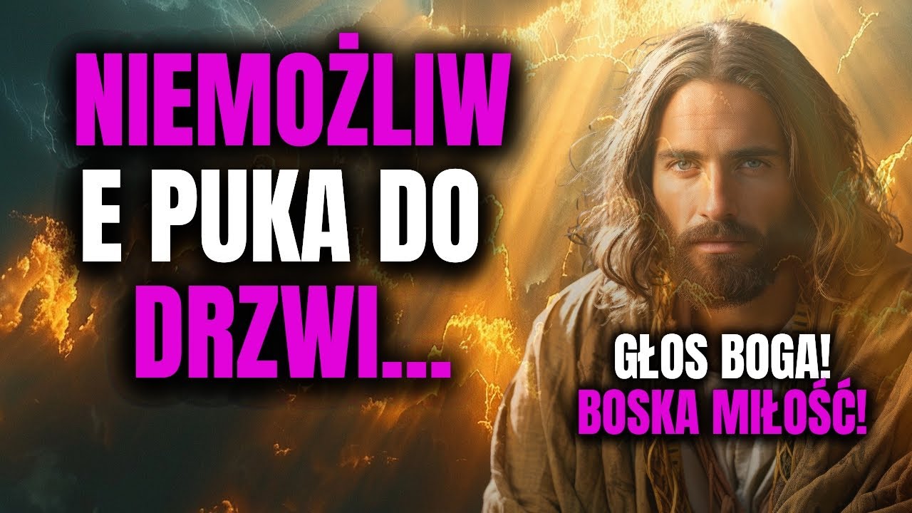 GŁOS BOGA: Nie płacz już, przynoszę cud, na który czekałeś ❤️ BOSKA MIŁOŚĆ