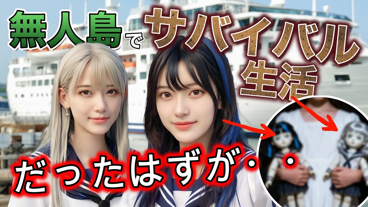 AIが考える「無人島でサバイバル生活してみた企画」だったはずが予想外の展開に・・