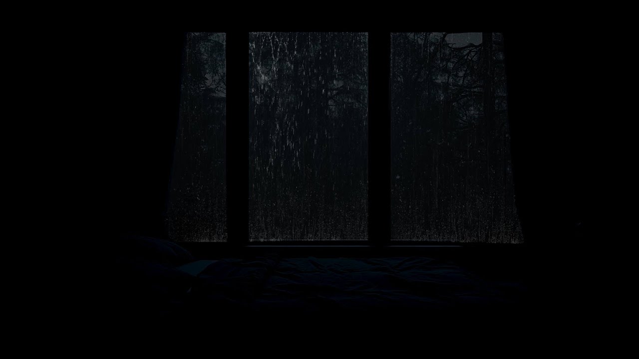 Rainy Nights in the Amazon | Calming ASMR with Thunder and Forest Sounds for Restful Sleep