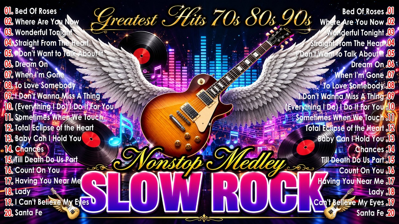 Slow Rock Love Songs Collection 70s 80s 90s | Nonstop Slow Rock Pinoy Medley | Best Luamang Tugtugin