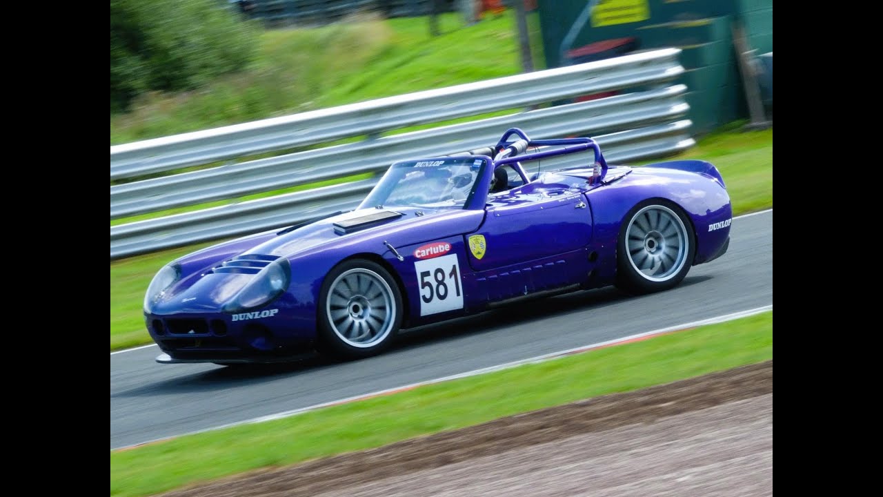 TVR Tuscan Challenge Car Oulton Park Bernie's V8's Clip 1