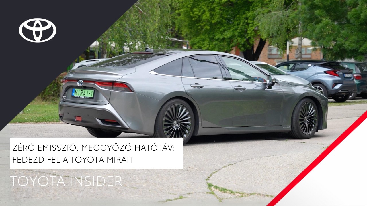 Toyota Mirai 2024: Fedezd fel a hidrogén üzemanyagcellás technológiát | Toyota Insider #14