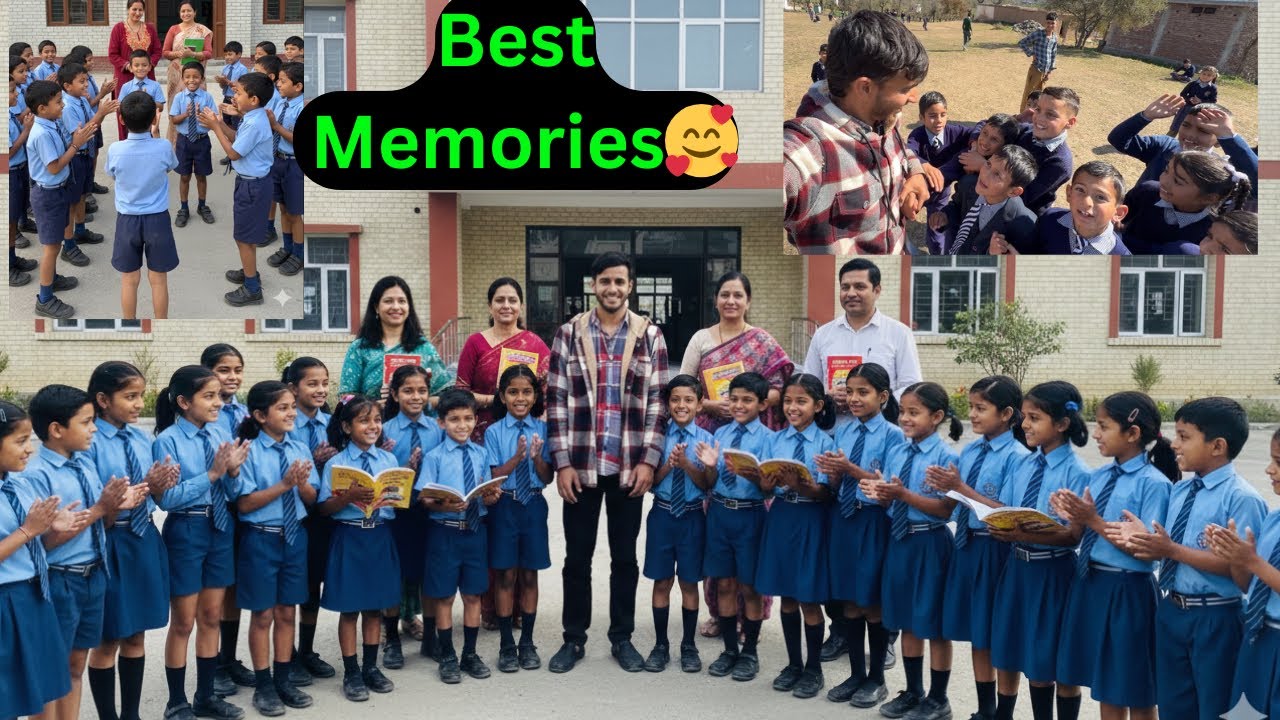 Old Memories School Life | Ajj Ka Din Bouth Accha Tha | Best Memories 🥰| The Special Day | Village 