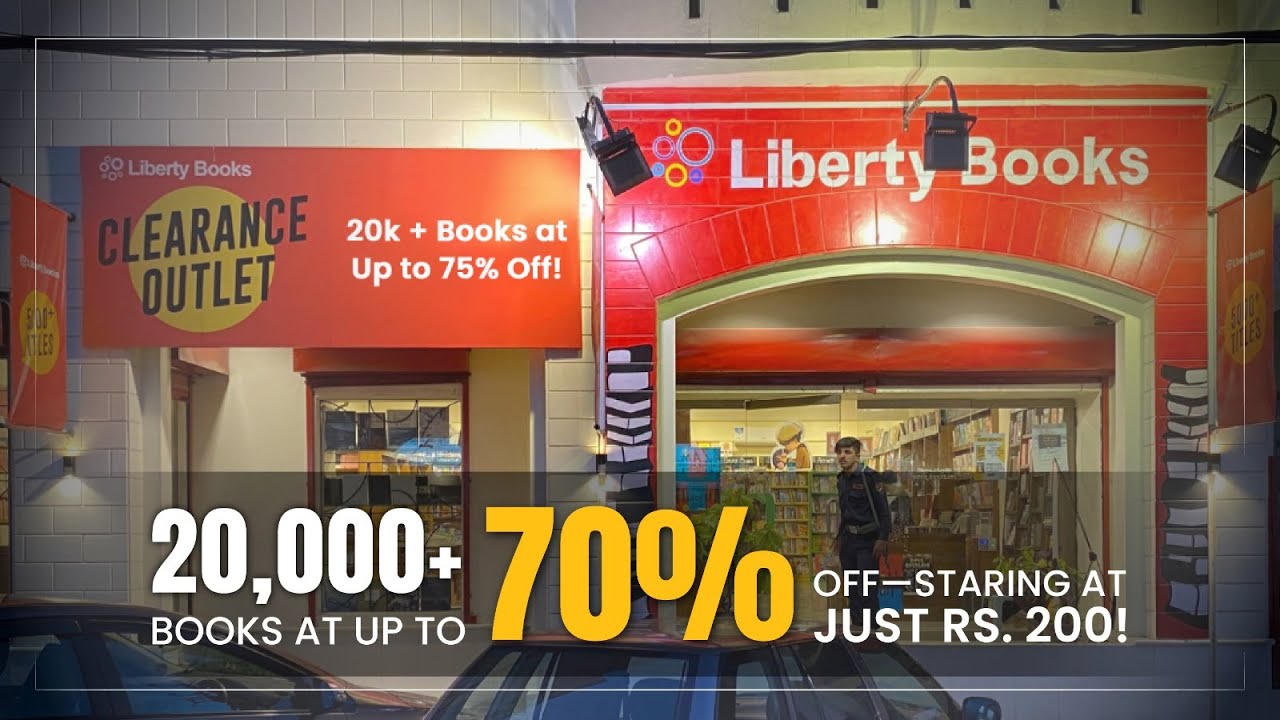 Inside the Liberty Books Clearance Store: 20,000+ Books at Discounts of Up To 70%!