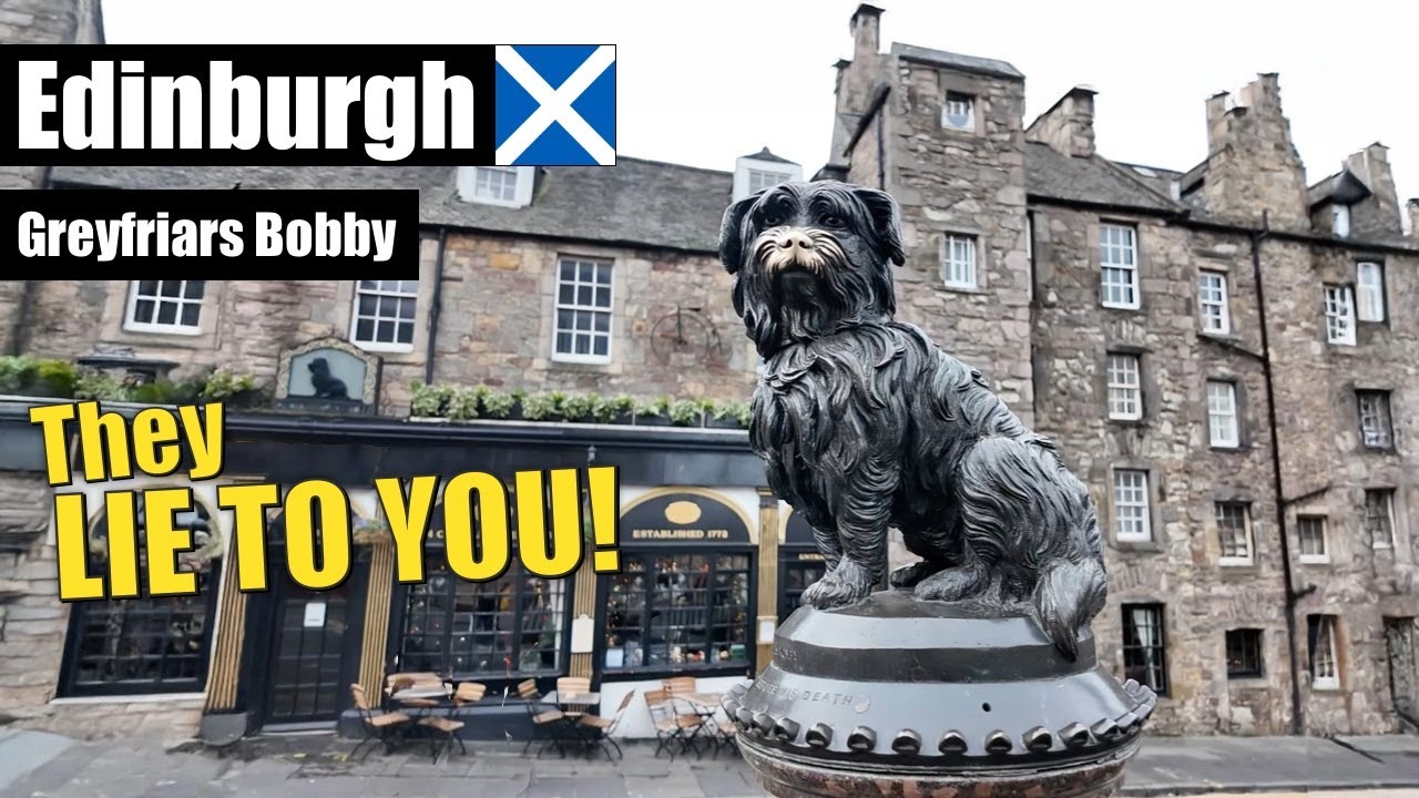 Tour Guides LIE TO YOU about Greyfriars Bobby & Greyfriars Kirkyard in Edinburgh