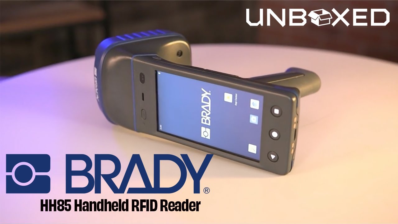 Unboxed with the Brady HH85 RFID Reader