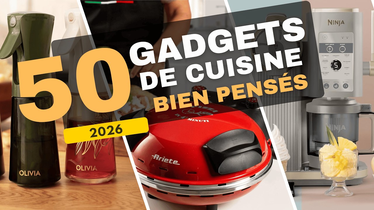 TOP 50 : Accessoires et Gadgets de Cuisine 2026
