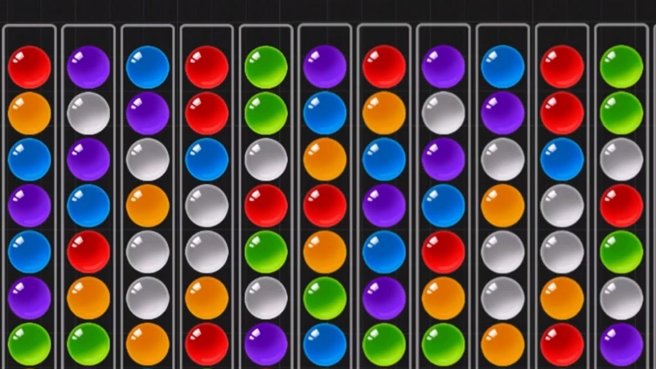 Color Ball Sort, Puzzle Game, #games #gaming #puzzle #gameplay #colors #puzzlegame #shots
