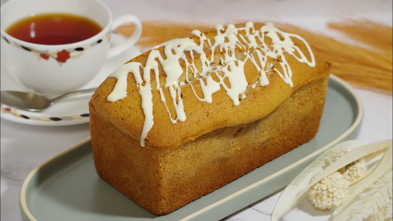 ふわっと　マロンケーキ　chestnut cake　１８cmパウンド型１台分