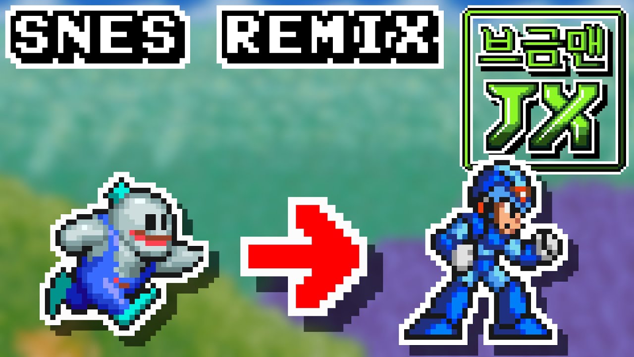 [16-Bit;SNES Remix]World 1 - Snow Bros 2【MMX Style】
