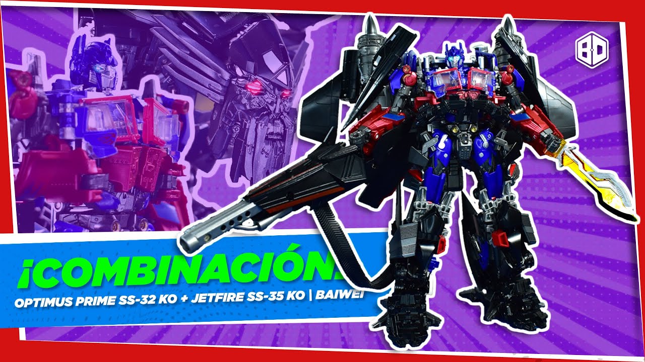 COMBINACIÓN: Optimus Prime SS-32 KO + Jetfire SS-35 KO, Baiwei | MrBludgeonBO