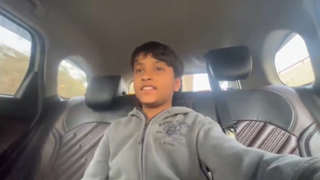 Today we went to Delhi to pick up our sister.