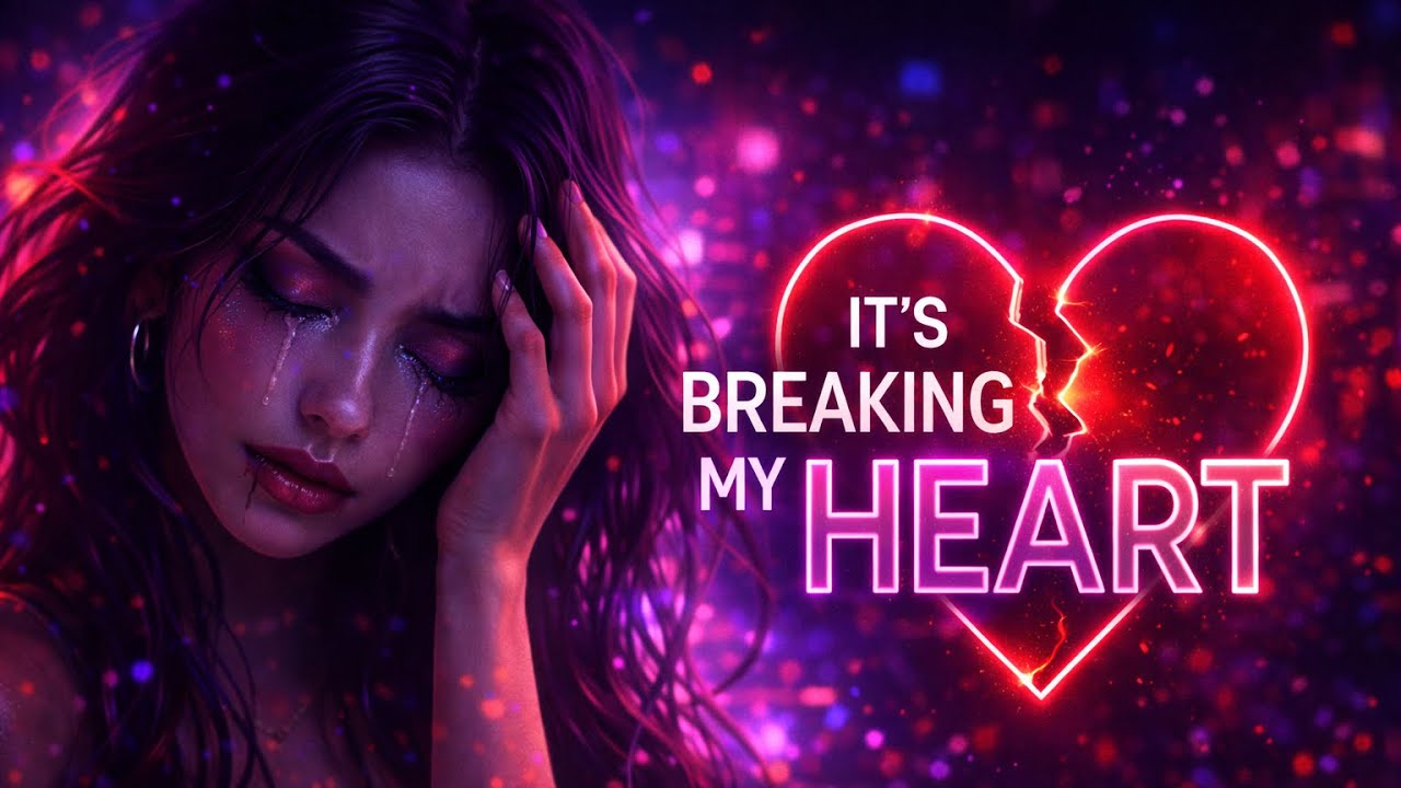 ⭐ IT’S BREAKING MY HEART 💔 Dark Neon Synthwave | Emotional Night Drive