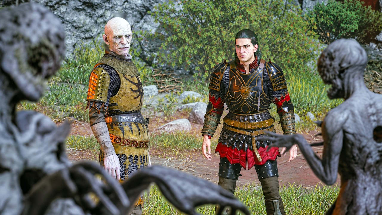Coen and Brencis Team Up Scene - The Blood of Dawnwalker