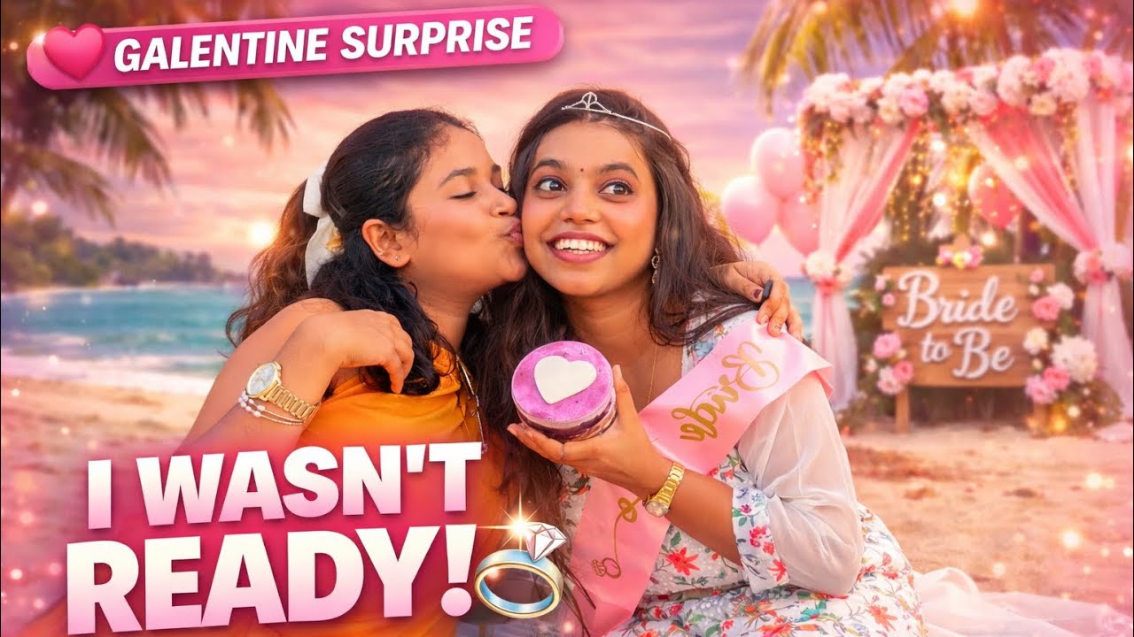 I Thought It Was Galentine… But She Planned My Bride-To-Be Surprise! 😭💍❤️