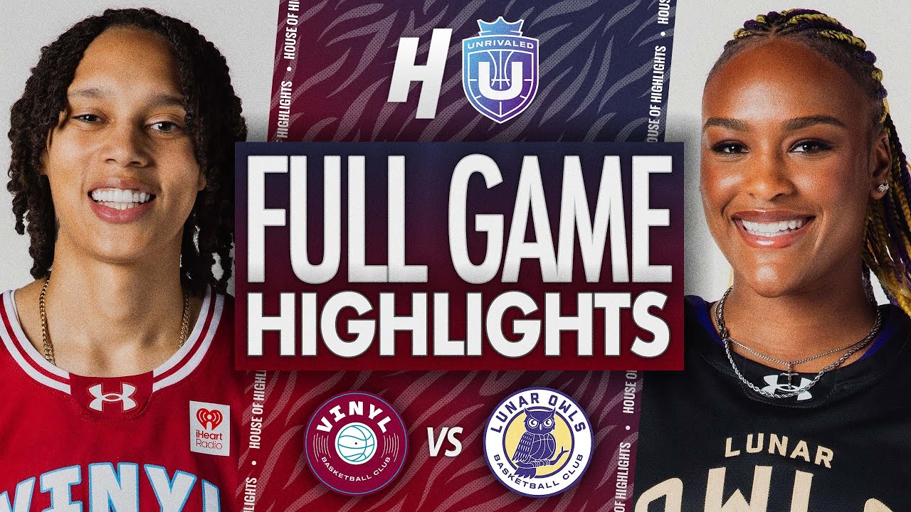 Vinyl vs Lunar Owls - FULL GAME Highlights | January 19, Unrivaled 2026