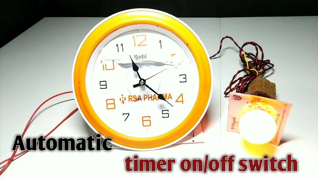 How to make auto timer on off switch | Full video is in EASY TO MAKE pro youtube channel |#shorts