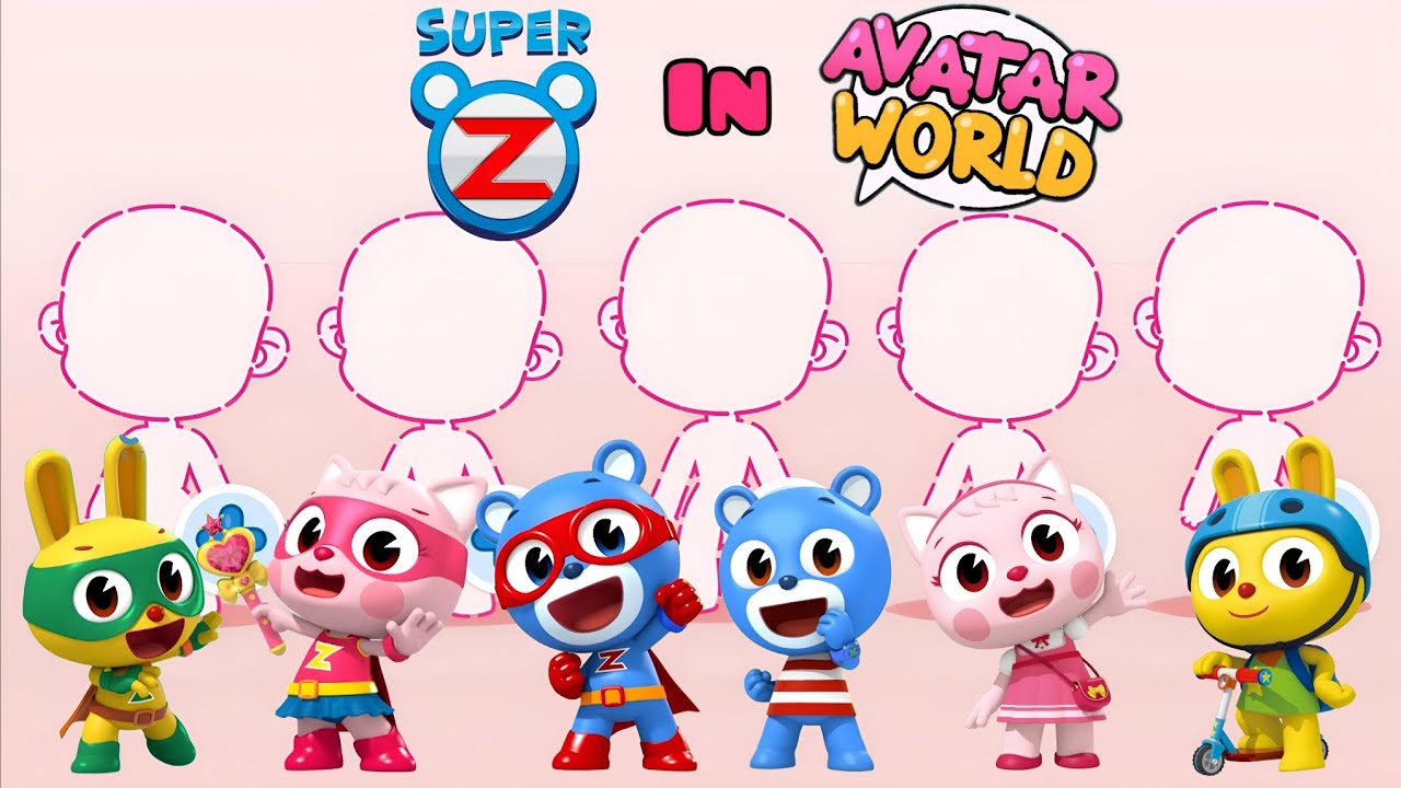 How To Make Super Z 🦸🏻‍♀️❤️ characters in Avatar World! #avatarworld #superz #video 