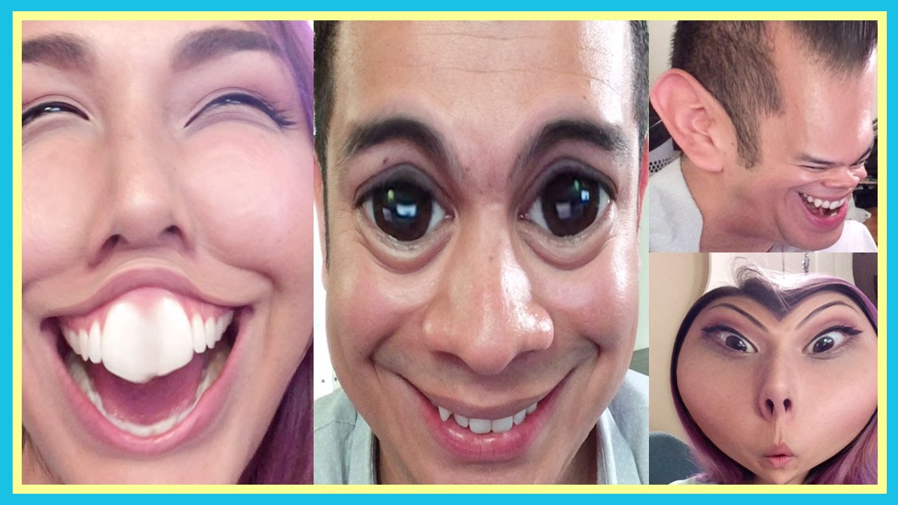 WEIRD FACES! - LOL Movie App w/RED!
