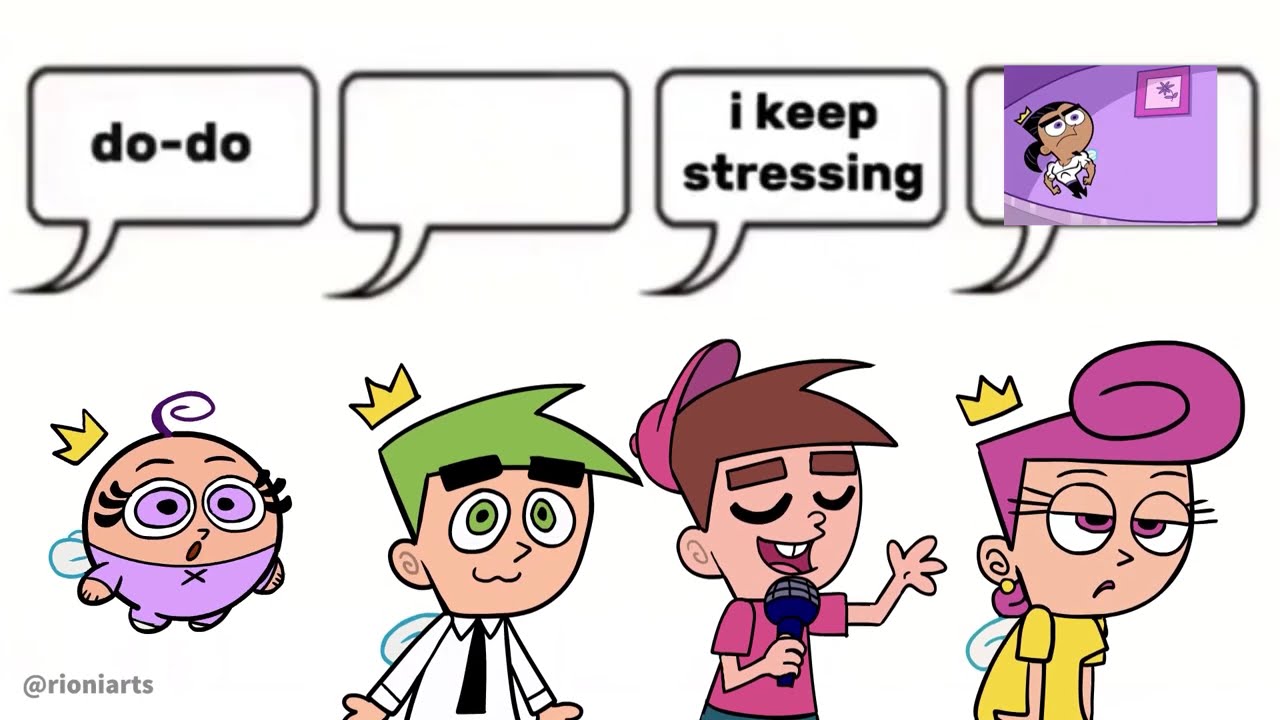 day and night but its the fairly oddparents // meme