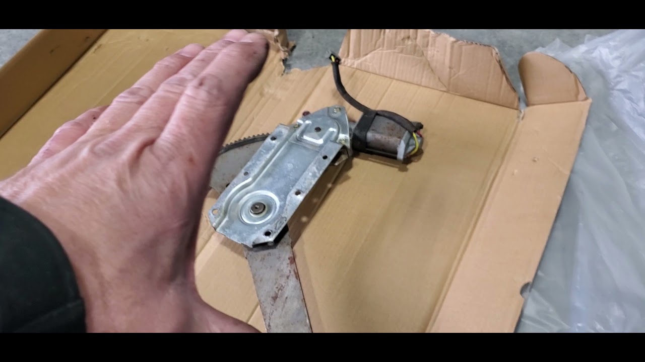 OBS Ford window regulator install