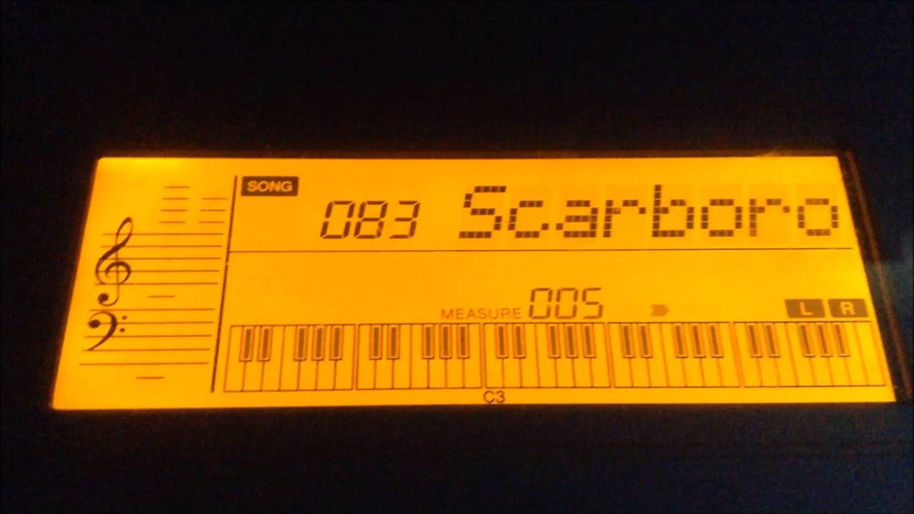 Comparison of Scarborough Fair