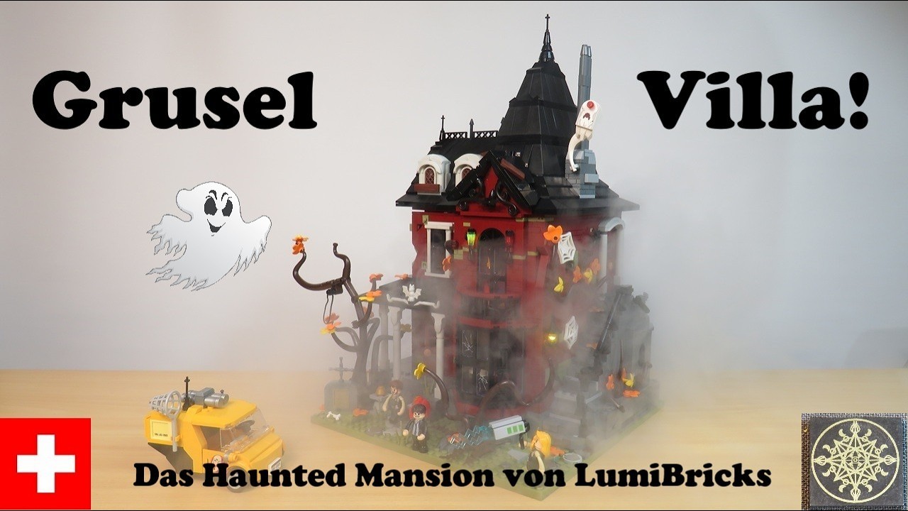 LUMIBRICKS - L9092 - Midnight Haunted Mansion - Phänomenale Spukvilla - Review