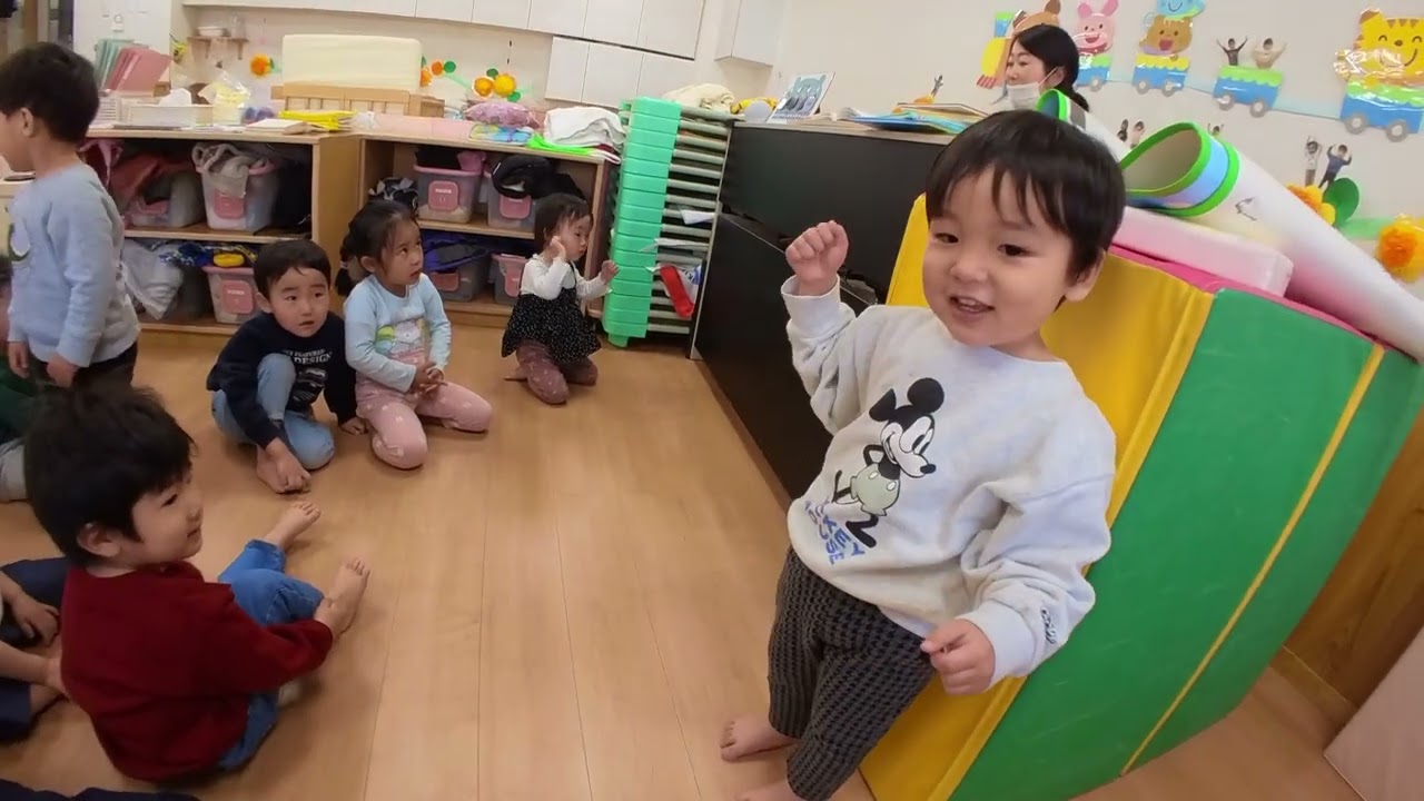 飯倉こころ保育園　2026年3月12日　いい天気でした！