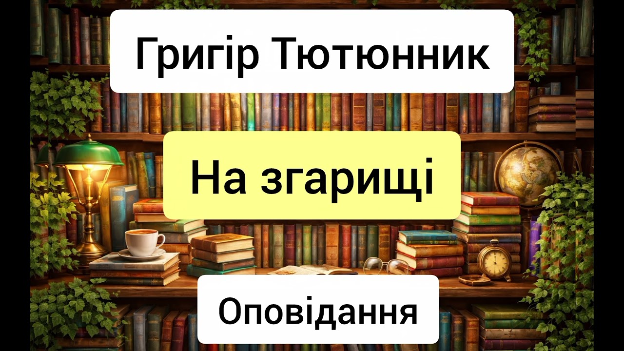 На згарищі - Григір Тютюнник - оповідання - аудіокниги українською