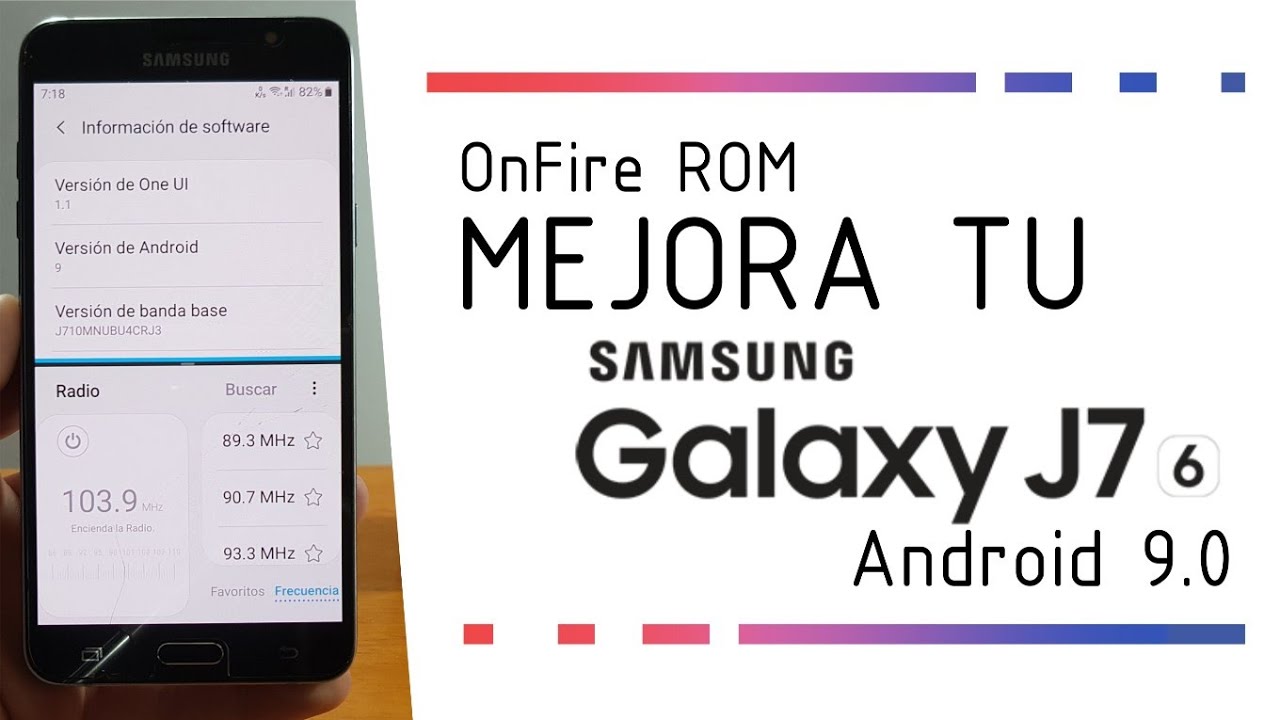 ¡ESTA ROM ESTÁ ON FIRE! | MEJORA tu Galaxy J7 2016 | V6